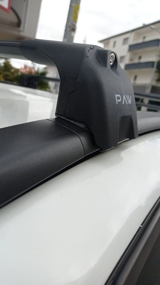 For Hyundai Kona EVA 2023-2025 Roof Rack Cross Bars Flush Rail Silver For Hyundai Kona EVA 2023-2025 Roof Rack Cross Bars Flush Rail Silver